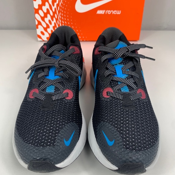 COPY - Nike Renew Run Black/Laser Blue-Laser Crim… - Picture 2 of 9